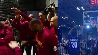 NBA - Speed is looking GAME 7 ready at Fanatics Fest!