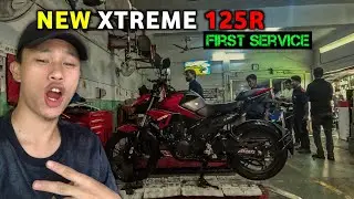  XTREME 125r DDS First SERVICE, Money Cost???My First Bike Service
