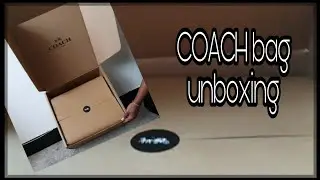 UNBOXING COACH CENTRAL TOTE WITH ZIP Bag | BRITIGUAN SIM