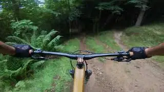 Cresta Run Lower, Innerleithen. July 2021. 4K Video. The MTB Hub.
