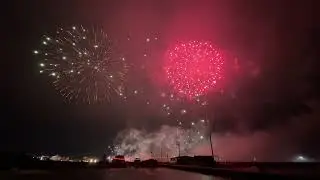 2024.11.16. 義竹新店紹徽宮 謝恩祈安七朝清醮普度植福圓滿煙火第一場.柯家大使爺炮讚