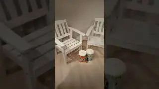 White Pearl Armchairs and Soppka