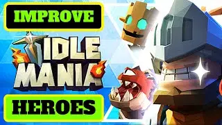 How to get better heroes in Idle Mania, Synthesis 4 stars and 5 stars Heroes