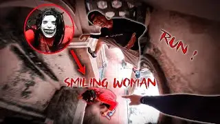 NO WAY OUT 😨 | Smiling Woman Horror Chase ( Parkour POV )