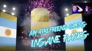 HUGE WALKOUT || Fifa 19 Pack Opening Ft My Girlfriend...