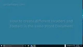 How to create different headers and footers in the same document - Khmer language