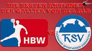 Die besten Aktionen der Gallier von der Alb aus dem Spiel gegen den ThSV Eisenach