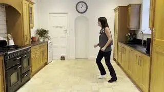 Twenty Two (22) Line Dance Demo and practice with music & instruction