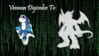 Veemon To XVeemon Champion Digivolution