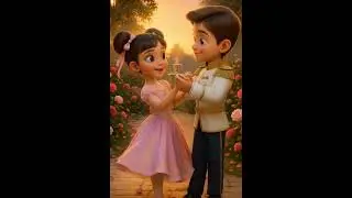 Lilu&rsquo;s Rose Garden Waltz 🌹✨ | Fairytale Dance with Prince in Pixar Style