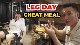 CHEAT MEAL C&Ugrave;NG HOT TIKTOKER?? LỊCH TẬP CH&Acirc;N HO&Agrave;N HẢO CHO ANH EM!!