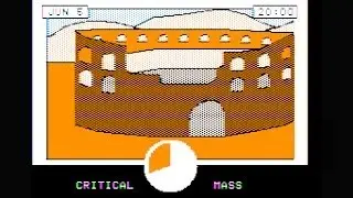 Critical Mass walkthrough/longplay (Apple II - Sirius software)