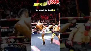 MUAYTHAI LESSION😱 #muaythai #kicks #boxing #mma #ufc #kickboxing #shorts #viralshorts #explore #tip