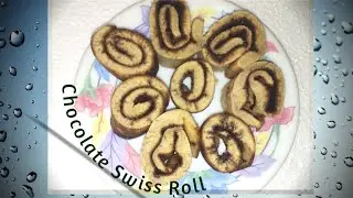 Chocolate Swiss Roll recipe for beginners 🥨easy steps to make cake🍩 anytime make the cake in home