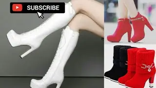 TOP 10 MOST COMFORTABLE HIGH HEEL Boots DESIGNS/ELEGANT LOND BOOTS✨ TRENDING#shoes#heels#wintershoes