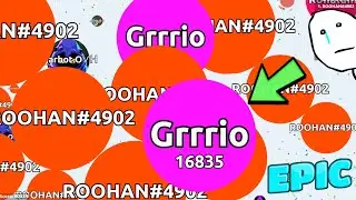 Agar.io - PRO SOLO VS TEAMS! EPIC BATTLES 🐐🏆 (Agario Solo Moments)