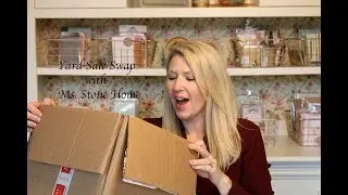 Yard Sale Swap With Ms Stone Home!