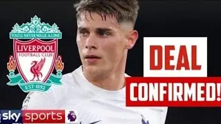 CONFIRMED! LIVERPOOL SEALS DEAL WITH TOTTENHAM FOR MICKY VAN DE 🎉 