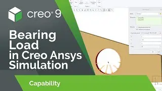 Bearing Load in Creo Ansys Simulation | Creo 9