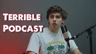 When your first podcast is terrible