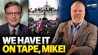 Mike Johnson GETS CORNERED ON CNN After Insane Lie About Trump's Insurrection!!!