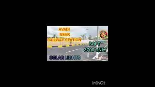 Near avadi railway station 🚉  #sathyaeliteproperties #plots