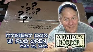 Arkham Horror Mystery Box Opening with Rob Oren! - May 29, 2019
