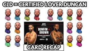 Вершина UFC = кладбище перспективных бойцов! Обзор карты UFC Fight Night Vegas 111 Бонфим против ...