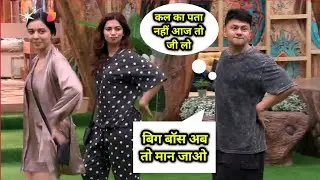 Big boss 19 Today's episode imotional moments farhan &ashnoor crying 