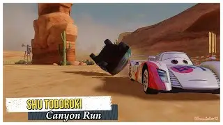 Cars 2 The Video Game | Shu Todoroki - Race Mode | Canyon Run