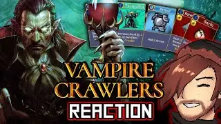 Krimson KB Reacts - Vampire Crawlers Reveal Trailer