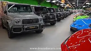 Mercedes-Benz G 63 AMG at Dourado luxury cars in Dubai