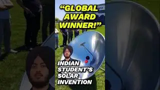 Indian Student Wins $15,000 Global Award for Solar Mech Engine Invention | Japteg Singh Bamrah