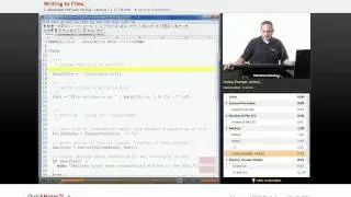 PHP with MySQL - Writing to Files