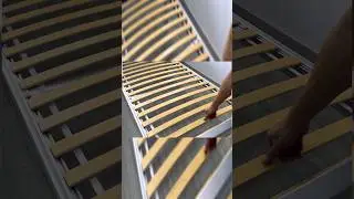 Using IKEA Parts to Make an Aluminum Bed #ikea #ikeahack #ikeahacks #thealuminumcarpenter #shorts