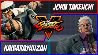 SFV CE - John Takeuchi(RASHID) VS KaibaraYuuzan(URIEN) 🌘 MeiaLua 🌘 MMLLA