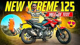 Xtreme 125R Dual Disk 2025 Mileage Test & Ride review 😱 Real Shocking Result & Updates 🔥#xtreme125r