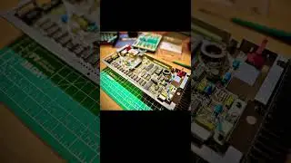 Замена мембраны Sinclair ZX Spectrum 128k Toastrack, вместо мембраны клавиатура механическая, такт.