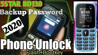 Remove Keypad Phone Password - 5Star BD130 & All Batton Star Password Backup