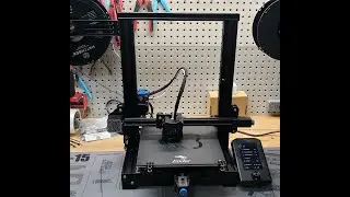 Ender 3 V2 Setup and Starting 1st print
