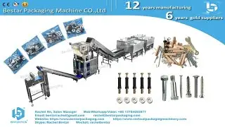 Counting packing machine bucket conveyor type with 12 bowls, customized enclosure and checkweigher