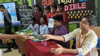 Students Play Election Commission Officials