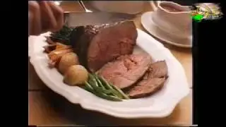 Lamb Roast, Tom Cruise Date,  Retro Television Commercial #19