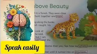🧠 Brain above beauty 💡 | A Powerful Life Lesson Story speaking moral story for bigginers 