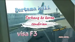 Terbang ke korea nyusul suami Part 2  😍😍🥰 visa F3..