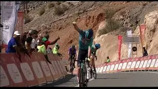 Scaroni attack - final stage Tour of Oman