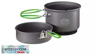 OPTIMUS CRUX WEEKENDER HE Cook Pot Cup System Stove Camping Hiking Cook Review