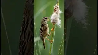 small birds are clever nest builders and gather natural materials from #NestBuildingBird #Wildlife
