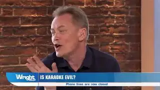 Terry Christian's karaoke talents did not impress LaToya Jackson #wrightstuff