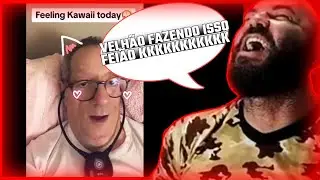 O CARA VELH&Atilde;O FAZENDO VIDEO FOFINHO KKKKKKKKK